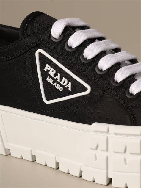 prada schwarze sneaker|Prada sneakers on sale women's.